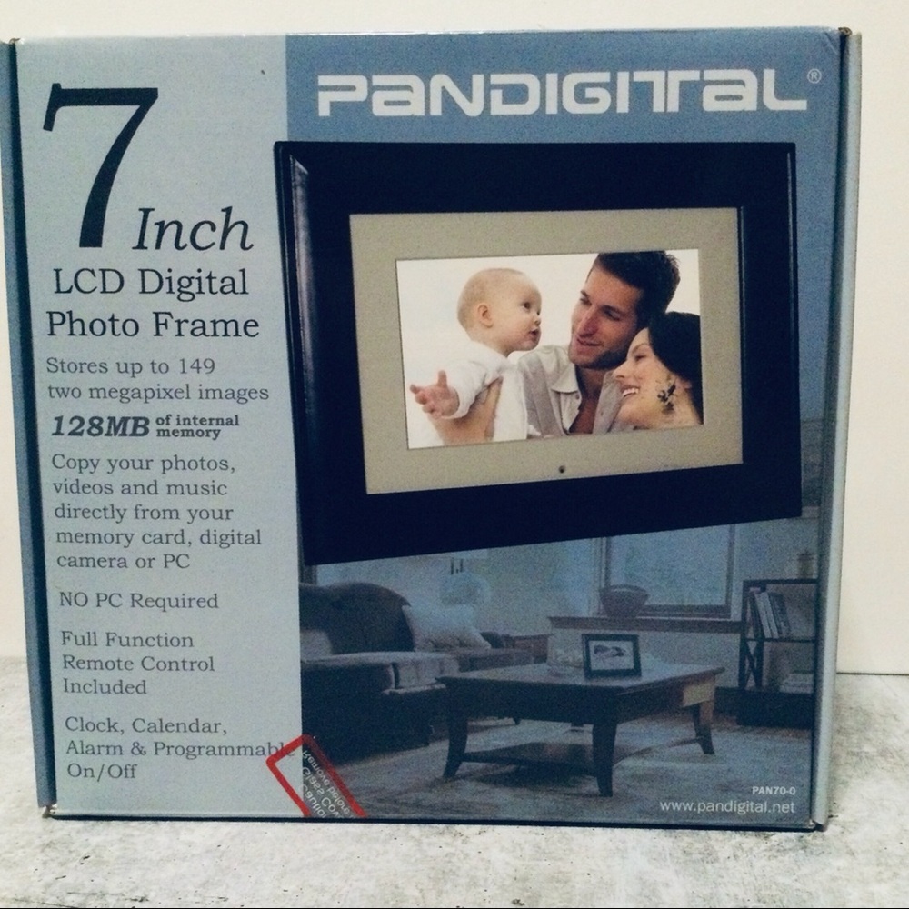 Pandigital 7” LCD Digital Photo frame